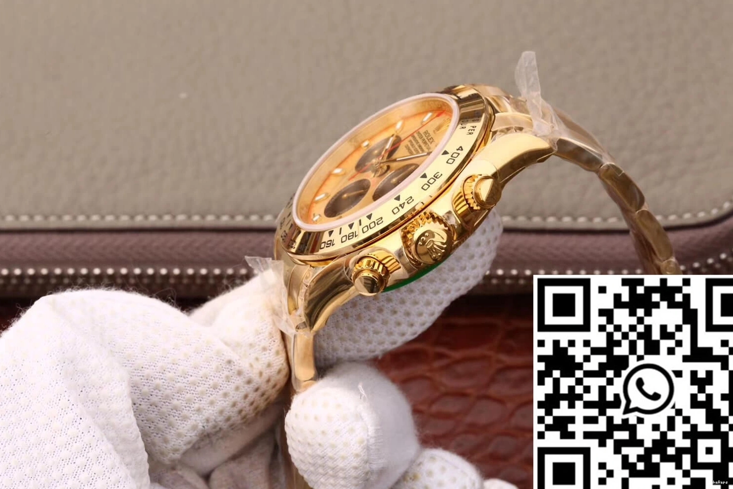 Daytona Yellow 116508 Gold Dial Factory Cosmograph JH Rolex 0304